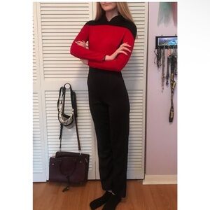 Rubie's Star Trek TNG Red Jumpsuit Uniform